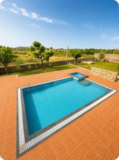 Private Farm with Big Size Pool & 7 Rooms in Kukas - 9