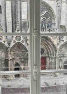 Bayeux vue imprenable sur le Parvis de la Cathédrale - 0
