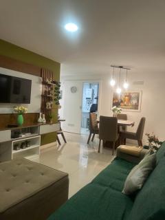 apartamento de frente para o mar com linda area de lazer - 9