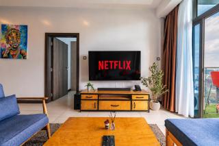 El Mufasa Skynest - Urban Luxury with Balcony, Infinity Pool, Gym & Sauna - 4
