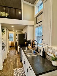 The Cozy Doe Tiny Home in the Woods with Fire Pit - 9
