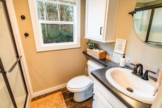 The Cozy Doe Tiny Home in the Woods with Fire Pit - 3