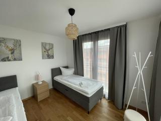 Helles 3-Zimmer Apartment für bis zu 6 Personen - 7