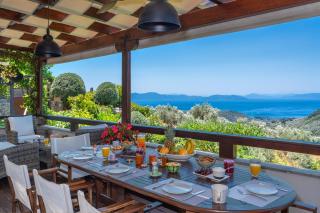 Aenaon Villa with Private Pool Panoramic view - 3