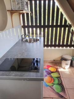 Studio confortable vue jardin au Diamant, 25 m² - 7
