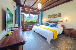 阳朔赴山海翠影楼酒店遇龙河景区店Yangshuo Scenic Mountain Retreat - 0