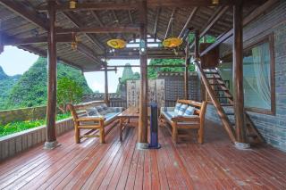阳朔赴山海翠影楼酒店遇龙河景区店Yangshuo Scenic Mountain Retreat - 6