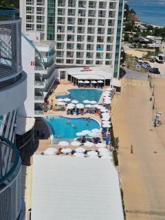 Direkt am Strand 2 Zimmer Apartment mit Panorama Meerblick - 0