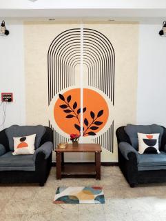 Full Home 7 BHK Private Terrace 2km WhiteTown - BLUEMOON - 2