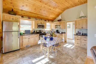 Waterfront Prospect Harbor Cottage: Yard, Fire Pit - 5