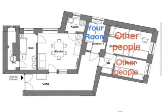 Villa Rebuli - room One - zentral in Top 3 - 8
