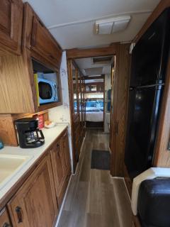 Airstream w flush toilet city water hot tub - 1