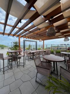 Studio Premium Pé na Areia - Vista Mar da Cama & Rooftop - 1