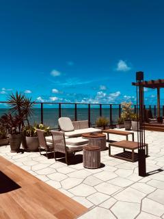 Studio Premium Pé na Areia - Vista Mar da Cama & Rooftop - 4