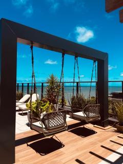 Studio Premium Pé na Areia - Vista Mar da Cama & Rooftop - 5
