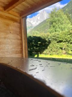 Chalet Isabelle Mountain lodge 5 stars 6 bedroom en suite sauna spa inox - 4