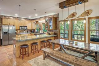 Riverfront Lake Lure Lodge w/ Fire Pit & Hot Tub! - 2
