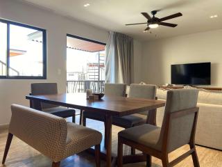 Apt with Private Terrace and Jacuzzi in Aldea Zama - 4