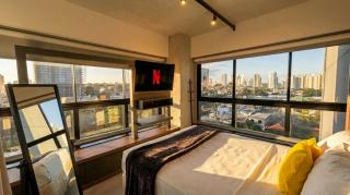 Vista Ampla e Estilo Industrial nesse Lindo Loft - 1
