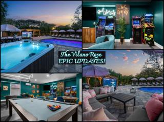 Vilano Rose Sleeps 24 Heated Pool, Beach, EPIC Game Room, Golf, Pets, Hot Tub, Fire Pit, Hammock - 4