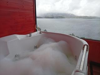 Cabaña la María jacuzzi, Hidromasaje junto a laguna de tota - 9