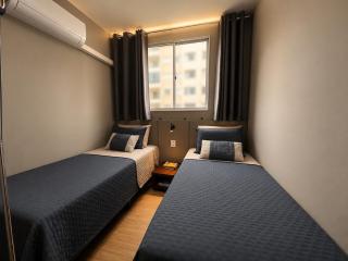 Flats Praia Uberlandia - Apt próximo ao Praia Clube - Area de lazer com Portaria 24 horas, piscina, academia, brinquedoteca, churrasqueira e áreas verdes para caminhadas - 6