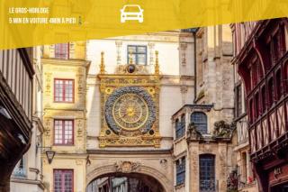 Studio relax Hypercentre Rouen WIFI Netflix Parking - 9