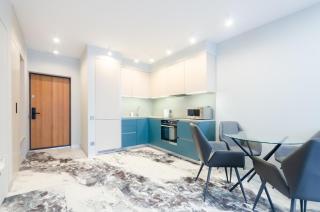 7-23 Kvartet, Vasyl Lypkivskyi 16b, Kyiv, railway station, metro nearby, fantastic city view, Petrovdom Apartment - 4