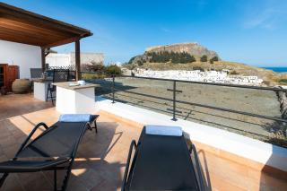 Villa Valasia Lindos with Acropolis View - Lindos - 9