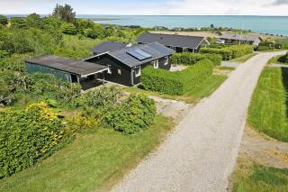 Hyggeligt Feriehus Med Flot Panorama Udsigt Sj459 - 0