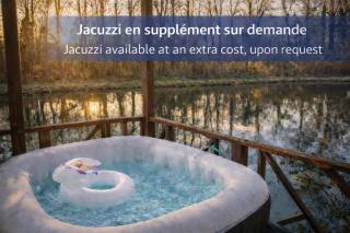 Cottage flottant Bohème option spa vue Canal - 9