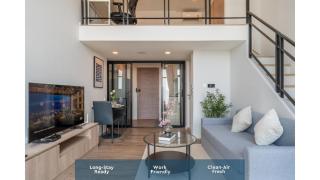 Near BTS l Duplex 42 sqm l Rooptop Pool - 0