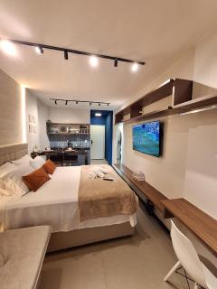 Studio Luxo, Desing Moderno - Localização Praia - 6