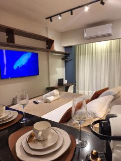 Studio Luxo, Desing Moderno - Localização Praia - 2