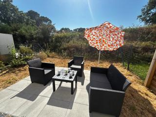 Maison neuve, 6 personnes, terrasse, plages à 5 min, Guidel - 9