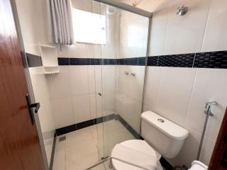Casas no Residencial Mont Sião com 1, 2 ou 3 suítes (todas com ar condicionado) condomíno a poucos metros da praia de Taperapuã (Axé Moi), com 2 piscinas adulto, 2 infantil, sauna e 2 portarias, casas com internet privativa 300MBPS - 3