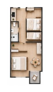 New opening Oasis Family Apartment for 5 adults - 0
