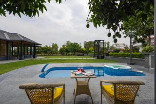 Alaya Stays Farm Naturelle Serene 3-BHK Farmhouse With Pvt Pool ,Garden, Orchards & Terrace Near Jim Corbett - 7