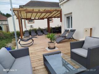 Gîte "fils et cotons" Piscine Intérieure chauffée à l'année et sauna - 9