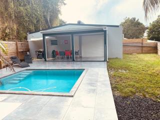 Villa élégante Les Abymes, piscine - 0