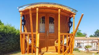 Bungalow cosy à Bussac-Forêt avec piscine partagée 15 m² - 6