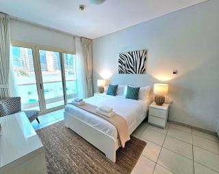 Poolside Beautifully presented 1 Bedroom near JBR Beach - Sleeps 4 - Dubai - 8