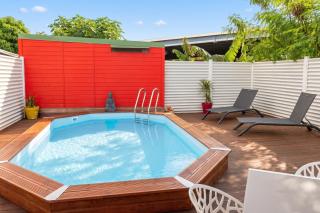 Appartement charmant à Les Abymes avec piscine privée, 60m² - 2