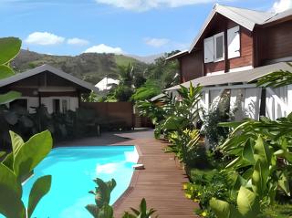 Bungalow charmant à Saint-Joseph, vue sur la piscine - 8