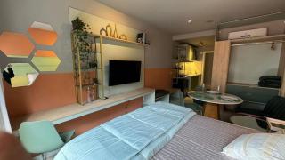 Studio novo cama Queen prox Metrô Paraiso IVM34 - 6