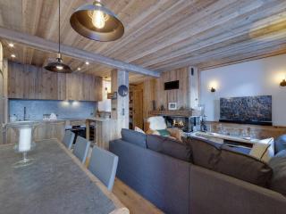 Superbe duplex 68m² avec cheminée, 2 chambres, parking intérieur, et services inclus à Val d'Isère - FR-1-567-46 - 5