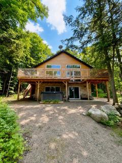 Modern Retreat in Forest with Hot Tub - 0