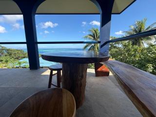 POTTER HOUSE LEACH VILLA VUE SUR MER Fare HUAHINE - 0