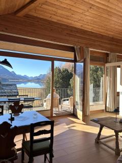 Chesa Myrta - attic with beautiful lake view - 7