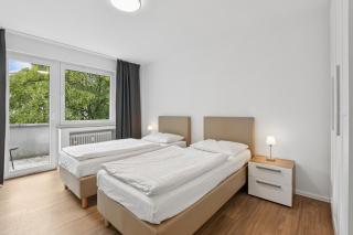 Messe Essen Apt 6 Guests Balcony and Parking - 7
